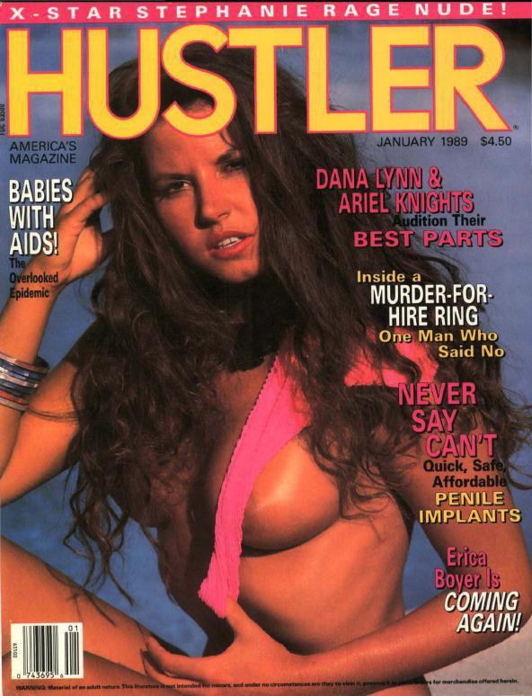 Hustler January Magazine 1989