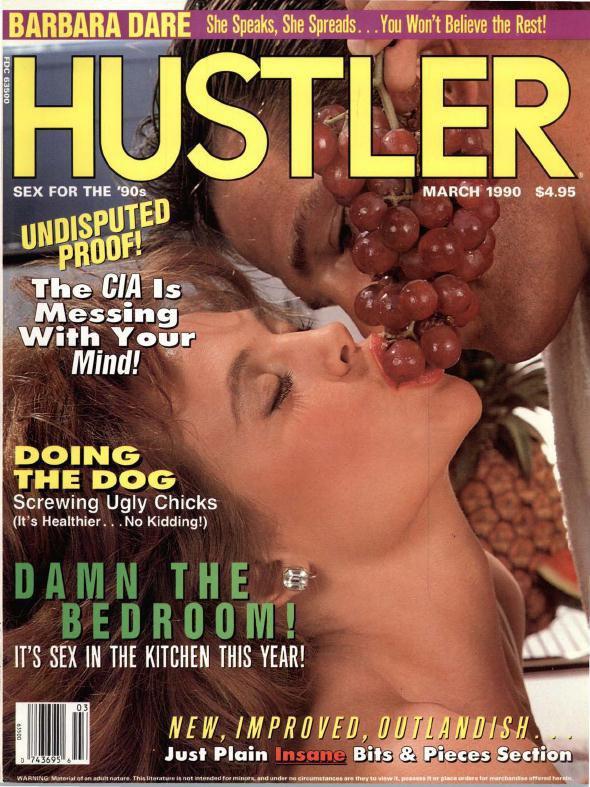 Hustler Magazine March 1990