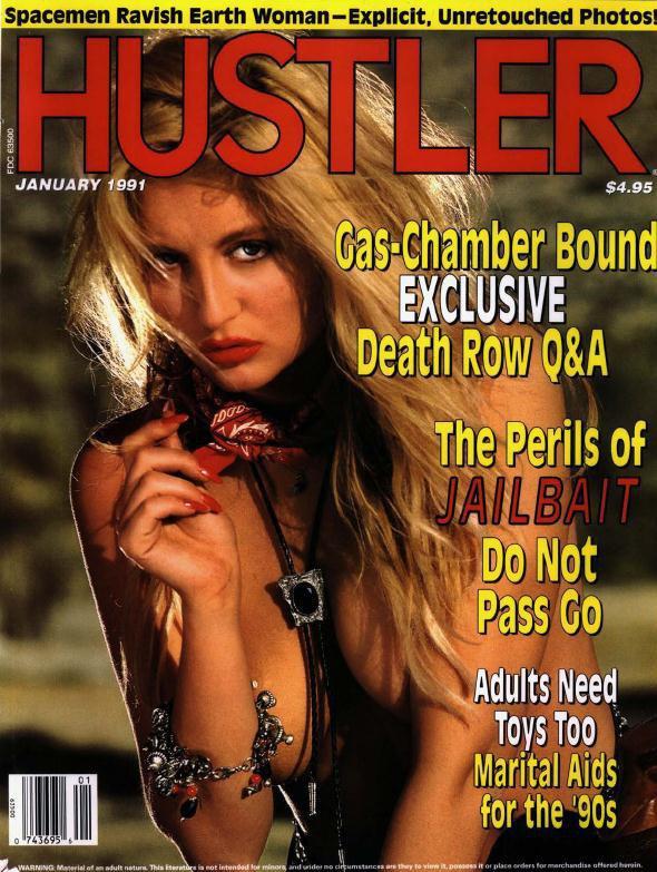 Hustler Magazine January 1991