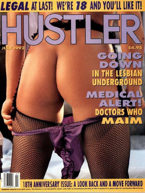 Hustler Magazine July 1992