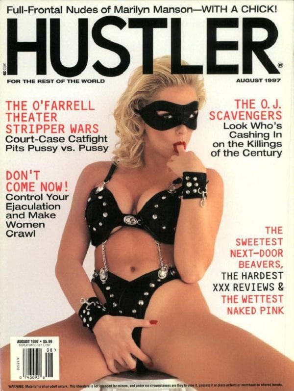Hustler Magazine August 1997