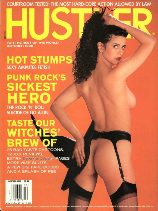 Hustler Magazine October 1999