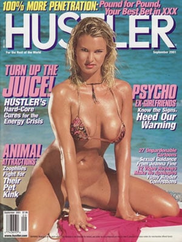 Hustler Magazine September 2001