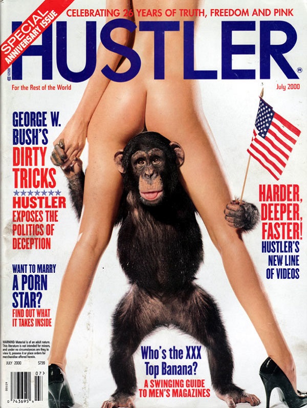 Hustler Magazine July 2000