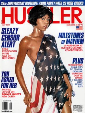 Hustler Magazine July 2002