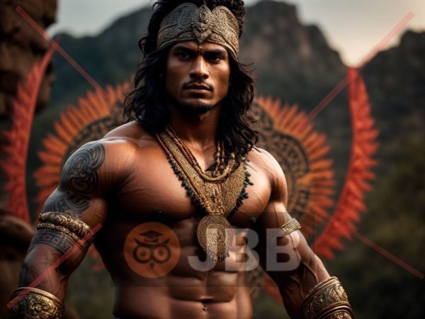 Digital Wallpaper Picture Art - Indian Warrior (Low Resolution Sample)