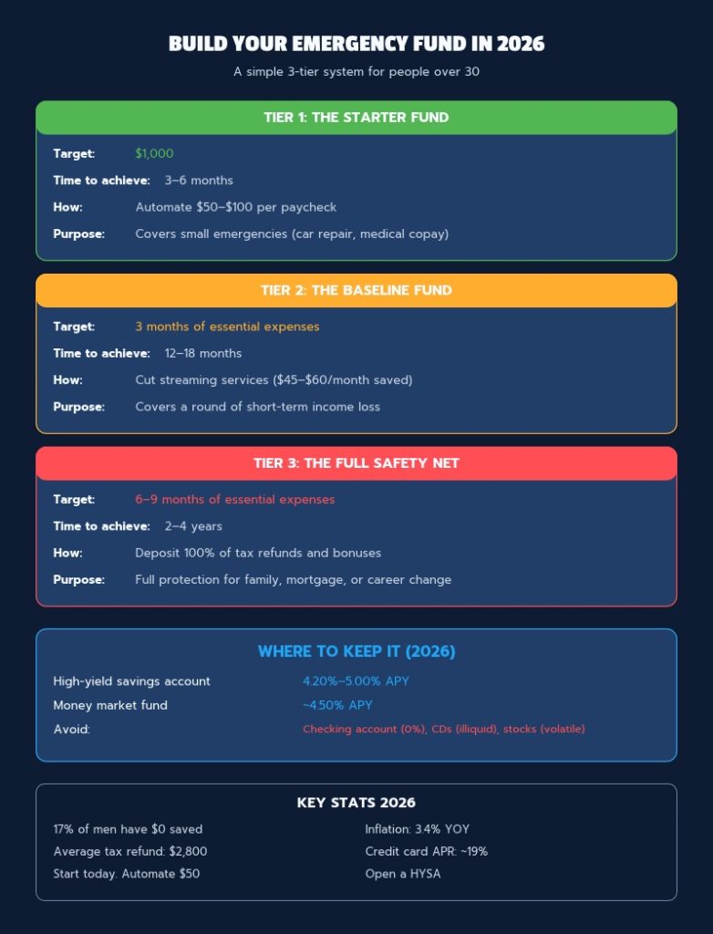 Emergency Fund 2026 - Personal Finances for Men